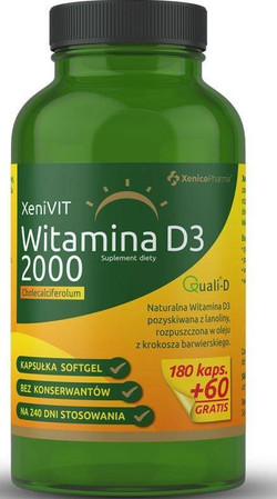  Xenicopharma Xenivit Witamina D 2000 240 K