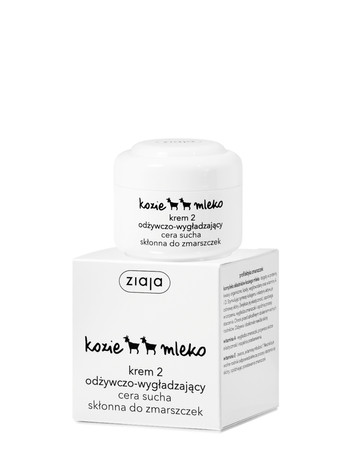 Ziaja, Kozie mleko, Krem 2 odżywczo-wygładzający − 50 ml