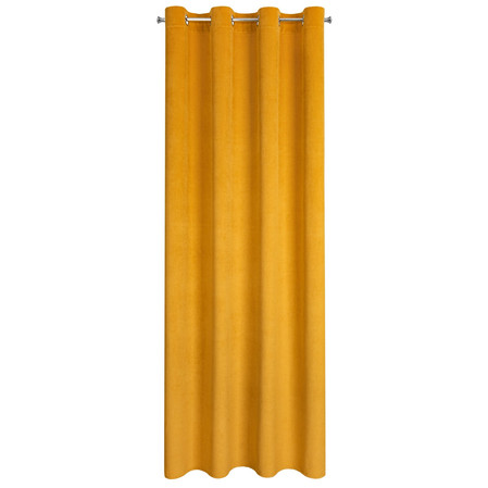 ZASŁONA GOTOWA ELIZA 140 X 250 CM MUSZTARDOWY