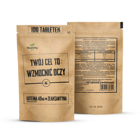 Twój Cel To Luteina 40 mg + zeaksantyna naturalna ochrona Twoich oczu 100 tabl.
