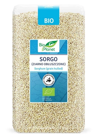 Bio Planet − Sorgo, ziarno obłuszczone BIO − 1 kg