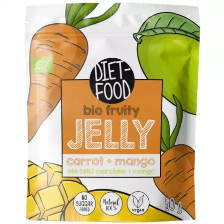 Żelki marchew, mango BIO 50g