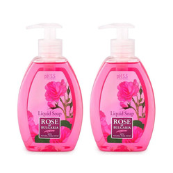 Zestaw: 2x ROSE Mydło w płynie 300ml BIOFRESH