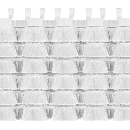 FIRANA GOTOWA LILIA 2 NA SZELKACH 150 X 70 CM BIAŁY