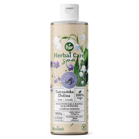  Herbal Care Spa - Regenerująca Kąpiel borowinowa z olejkiem sosnowym Tatrzańska Dolina - 400ml