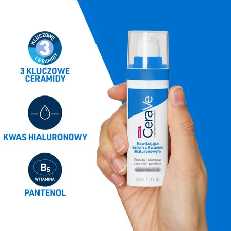Nawilżające serum z kwasem hialuronowym 30ml