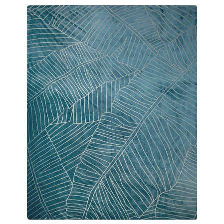 KOC LUNA 2 150 X 200 CM TURKUSOWY