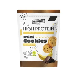 Mini ciasteczka proteinowe o smaku czekoladowo-bananowym 90 g