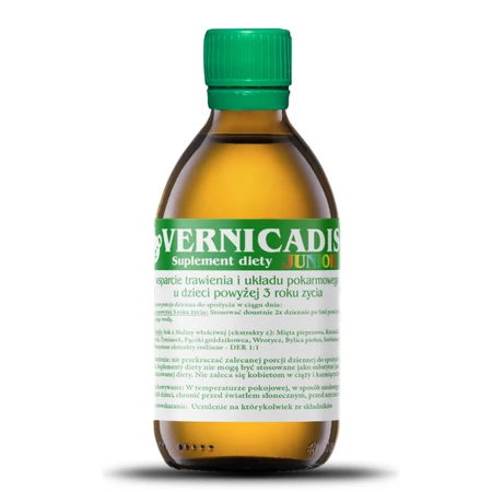 VERNICADIS junior na wsparcie układu pokarmowego 100ml