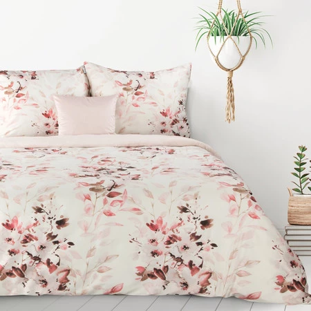 POŚCIEL D91 POWDERY 140 X 200 CM BIAŁY