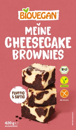 BIOVEGAN MIESZANKA NA SERNIKOBROWNIE BEZGLUTENOWA BIO 420 g