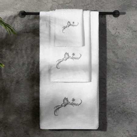 Komplet Ręczników 3 56 x 36 x 7 cm, Biały