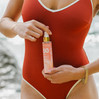 Alphanova Daily Sun, Rozświetlający Olejek Przeciwsłoneczny z perłowymi drobinkami SPF50, 125 ml