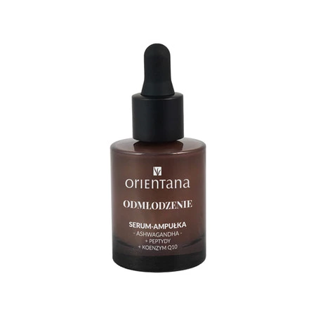 Orientana - Odmłodzenie Serum-ampułka Ashwagandha Peptydy Koenzym Q10 30ml