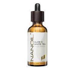 Aloe & White Tea serum do twarzy z aloesem i białą herbatą 50ml