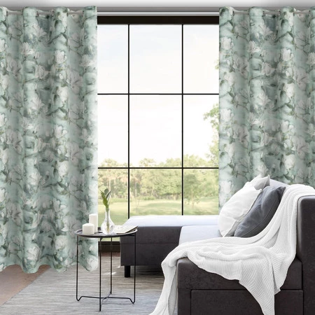 ZASŁONA GOTOWA GRACJA 140 X 250 CM MIĘTOWY