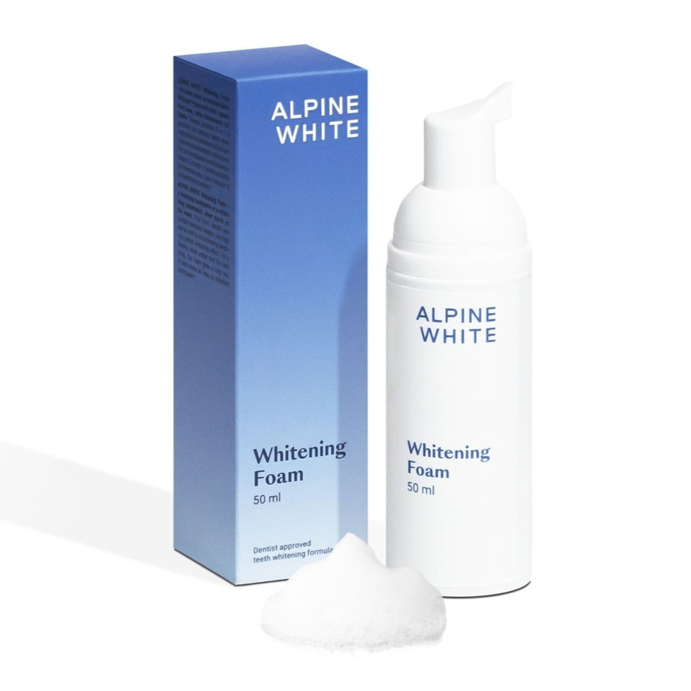 ALPINE WHITE Pianka Wybielająca | Whitening Foam - Nabea.pl