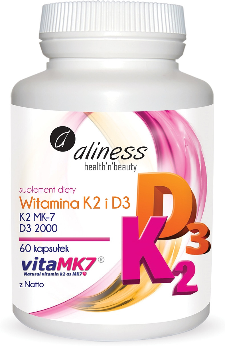 ALINESS WITAMINA K2 I D3 100MCG 60KAPS