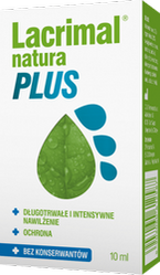 Lacrimal Natura Plus krople do oczu 10 ml