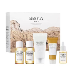 Madagascar Centella Travel Kit zestaw olejek oczyszczający 30ml + pianka oczyszczająca 20ml + tonik do twarzy 30ml + serum do twarzy 30ml + krem do twarzy 30ml