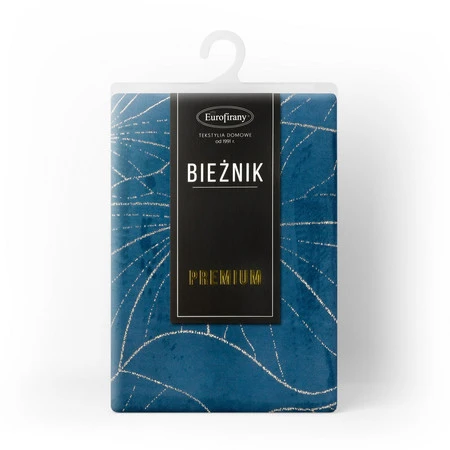 OBRUS BLINK 18 35 X 140 CM GRANATOWY