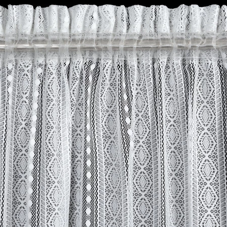 ZASŁONA GOTOWA ADORA NA TAŚMIE 140 X 270 CM BIAŁY