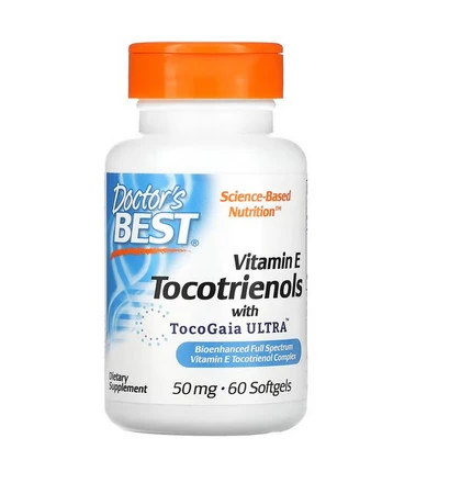 Doctor's Best Tokotrienole EVNol SupraBio Witamina E 60 kaps.