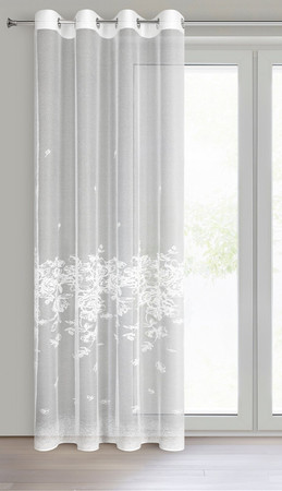 FIRANA GOTOWA ALEXIA 140 X 250 CM BIAŁY