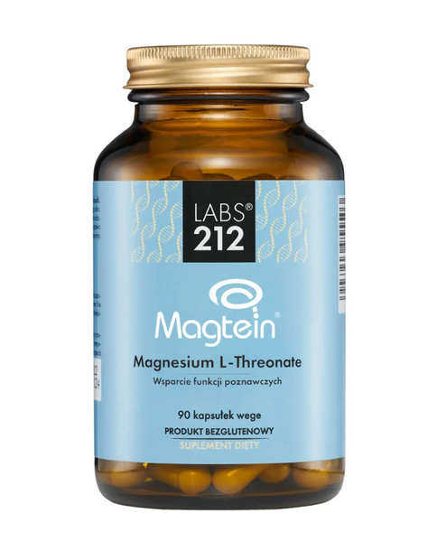 Lab212 Magnesium L-Threonate Magtein 90 kaps. - Nabea.pl