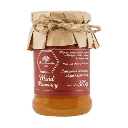 Miody Dworskie Miód wrzosowy 380g