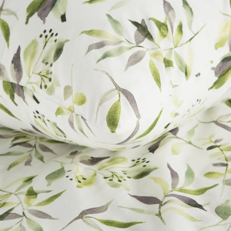 Komplet pościeli bawełnianej Mili, 220 x 200 cm, Biały