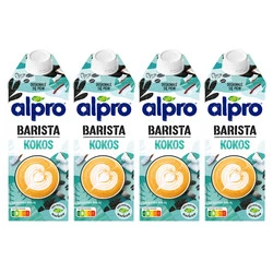 Zestaw 4x Alpro Napój Kokosowo-Sojowy Barista 750ml