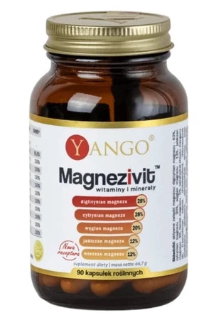 Yango Magnezivit zestaw magnezów 90 kaps.