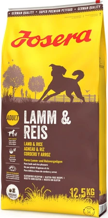 JOSERA LAMB / RICE Adult Jagnięcina z Ryżem 12,5kg
