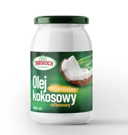 TARGROCH OLEJ KOKOSOWY RAFINOWANY 900ml