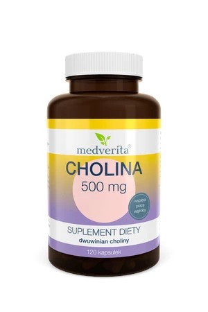 Medverita Cholina 500 mg -120 kaps.