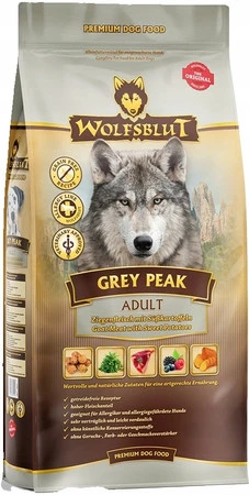 Wolfsblut Grey Peak – koza 2 kg