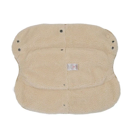 Lodger Wodoodporna mufka do wózka jasnobeżowa Taslon Birch