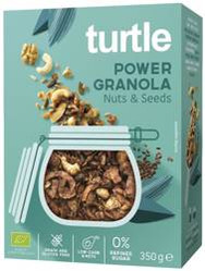 TURTLE GRANOLA ORZECHY - NASIONA BEZGLUTENOWA BIO 350 g