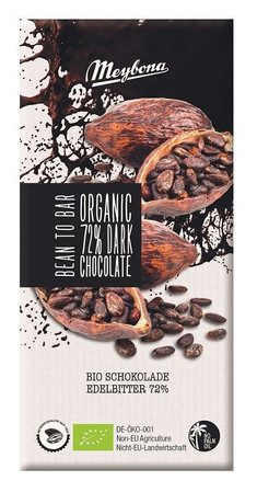 MEYBONA CZEKOLADA GORZKA 72 % BIO 100 g