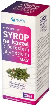 Nexon Porost Islandzki Max Syrop 200ml