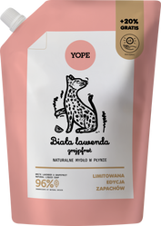 Yope Refil Mydło w Płynie Biała Lawenda Grejpfrut 600ml