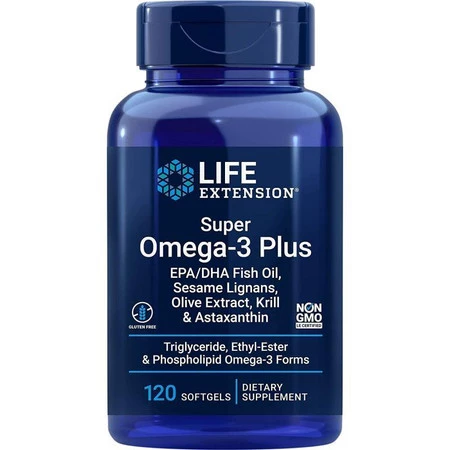 Life Extension Super Omega-3 Plus (120 kaps.)