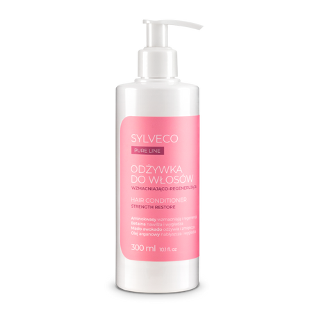 Sylveco Pure Line Odżywka do włosów wzmacniająco-regenerująca 300ml