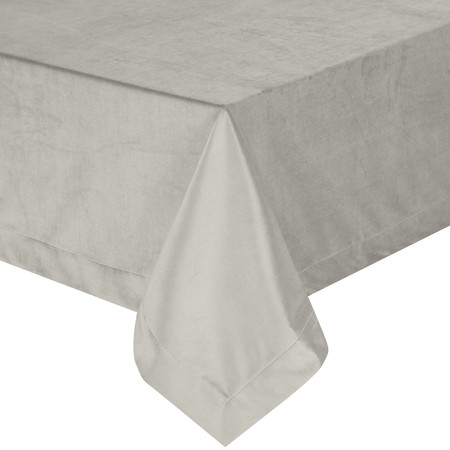 OBRUS MELINDA 140 X 180 CM SREBRNY
