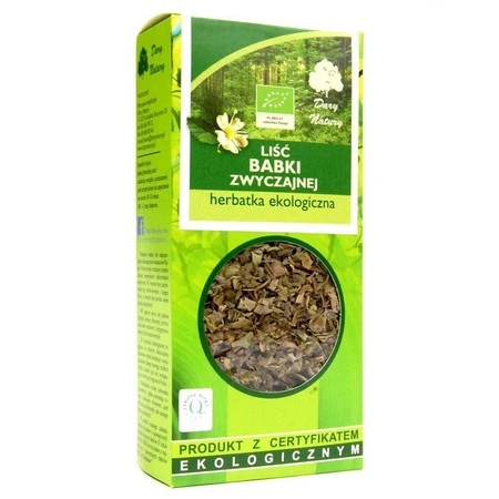 Dary natury − Liść babki zwyczajnej, herbatka ekologiczna − 50 g