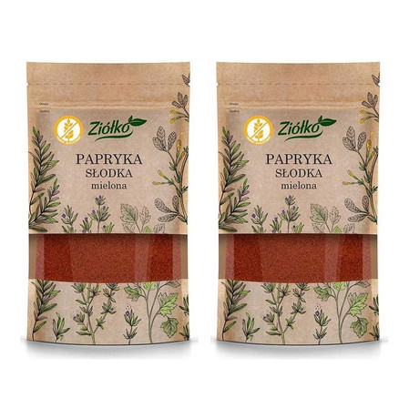 Zestaw: 2x Ziółko Papryka Słodka mielona bezglutenowa 70g