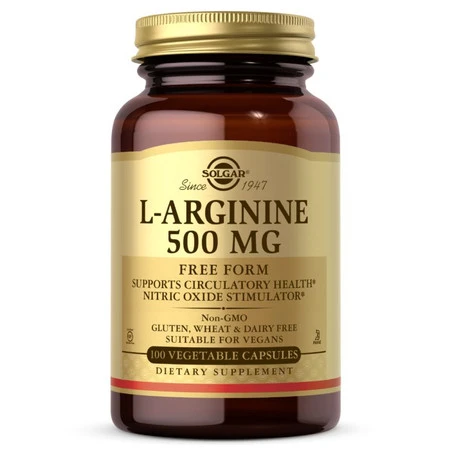 L-Arginine Free Form 500 mg (100 kaps.)