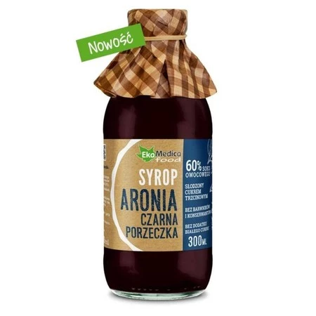 Ekamedica Syrop Aronia Czarna porzeczka 300Ml