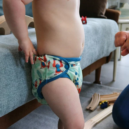 Close, Pop-in AI2, Pielucha wielorazowa zapinana na napy, Orangutan